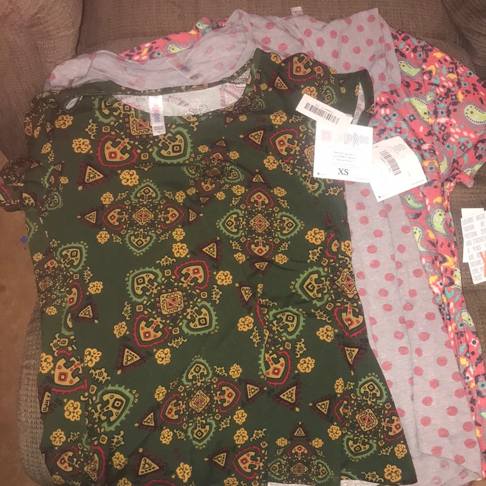 3 Brand New LuLaRoe Classic T